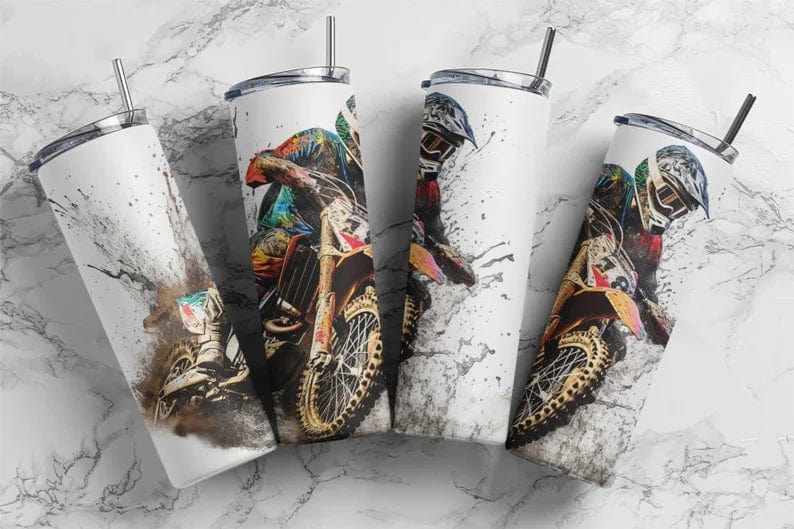 Motorbike Tumblers (4 Designs)