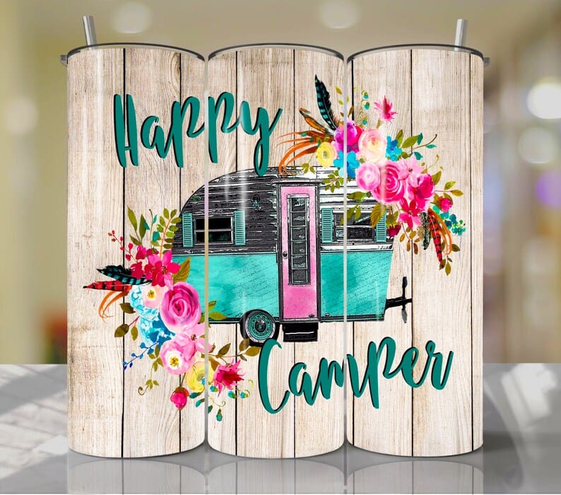 Happy Camper Tumbler