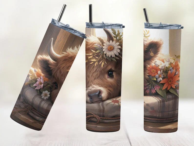 Baby Highland Cow Tumbler