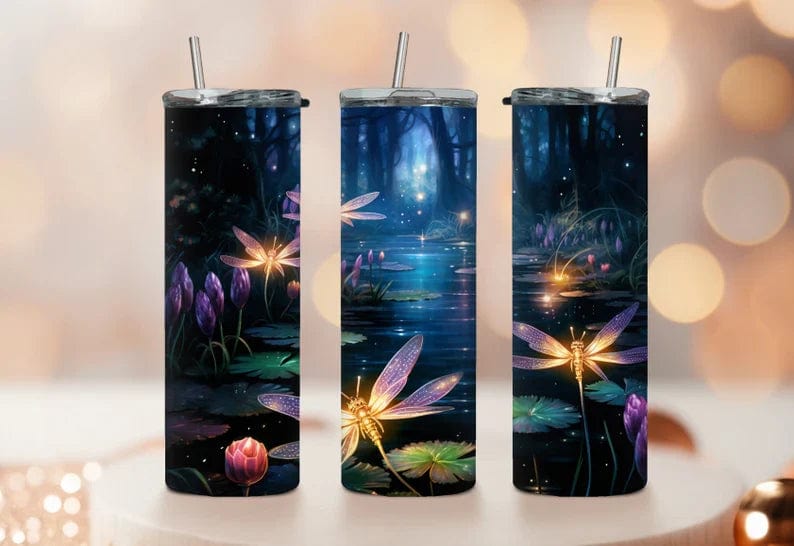 Dragonfly Tumblers (5 Designs)