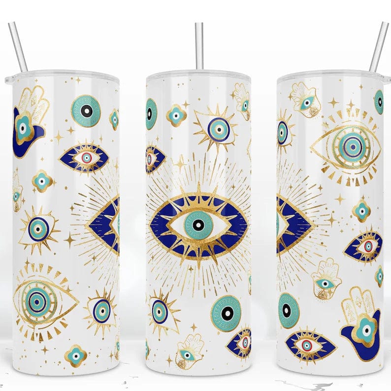 Evil Eye Tumblers (8 Designs)
