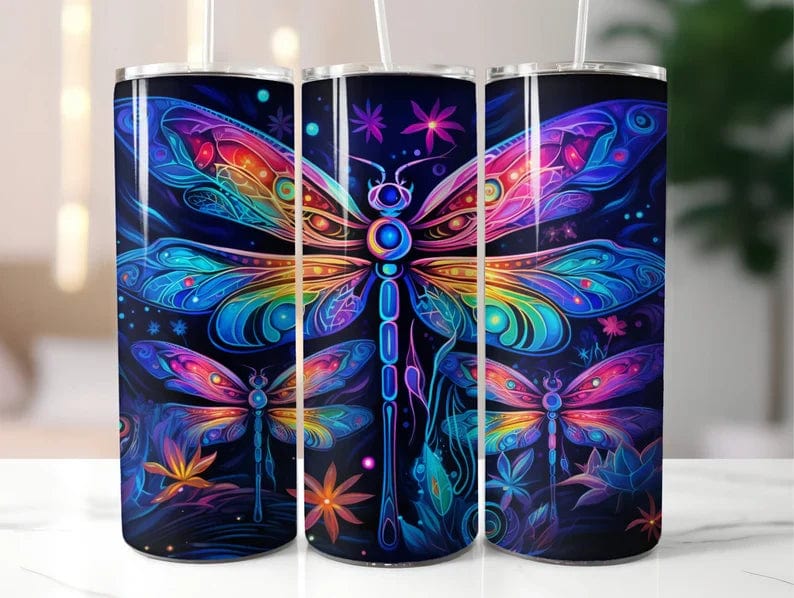 Dragonfly Tumblers (5 Designs)