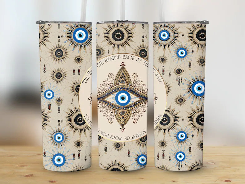 Evil Eye Tumblers (8 Designs)