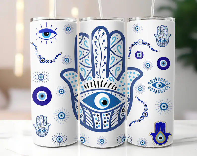 Evil Eye Tumblers (8 Designs)