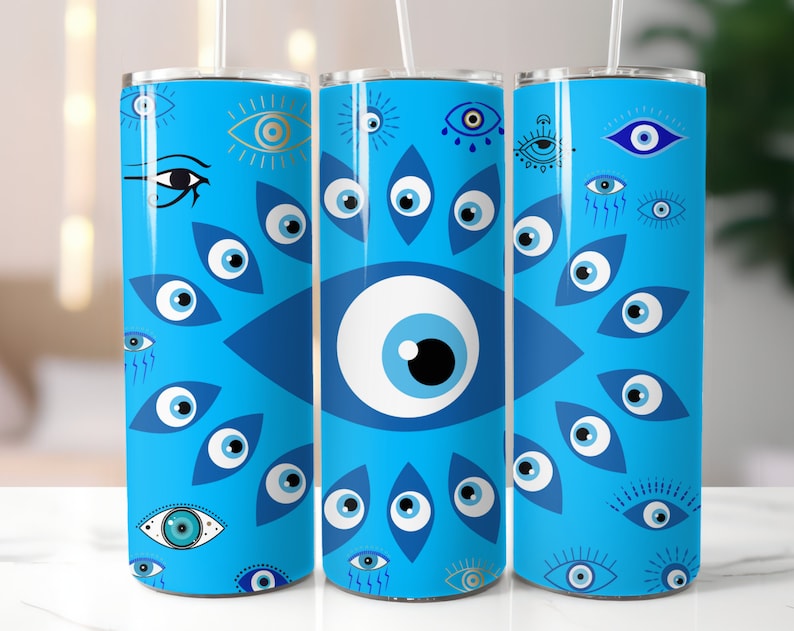 Evil Eye Tumblers (8 Designs)